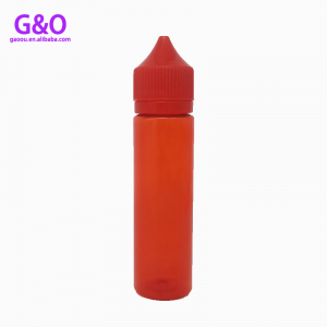 60ml 100ml rote leere Flasche Pipette Pipette Pipette Flasche Einhorn mollig Gorilla Flaschen e flüssige Haustier Plastik Tropfen Flaschen Einhorn mollig Behälter